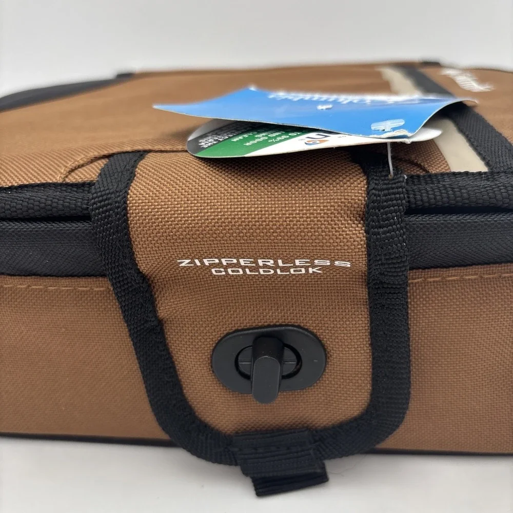 COLUMBIA Zipperless Hardbody Lunch Pack Coldlok Built-in Lunch Coffee